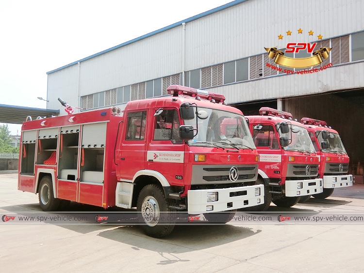 3 units of Dongfeng fire fighting truck - RF